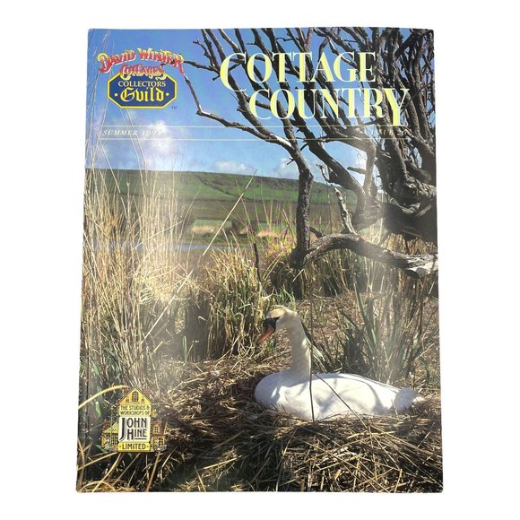 David Winter Cottage Collectors Guild Country Magazine and Inserts 1993 - Picture 4 of 10